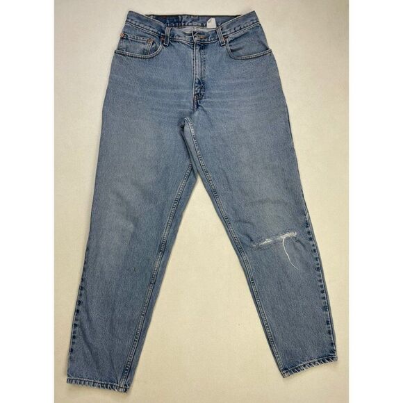 VINTAGE Levi's 560 Tapered Leg Denim Jeans Men Size 31 X 31 Blue Tag Sz 32 x 32